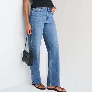 Abercrombie Curve Love High Rise Loose Jean
